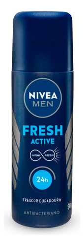 NIVEA MEN Desodorante Spray Fresh Active 90 ml