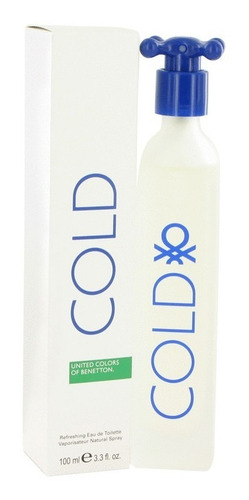Imagen 2 de 7 de Perfume Benetton Cold Caballero Hot Dama