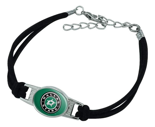 Graphics & More Nhl Dallas Stars Logo Novedad Pulsera De Met