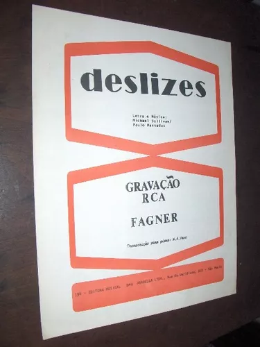 DESLIZES - FAGNER 