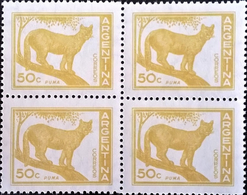 Argentina Fauna, Cuadrito Gj 1125 A Error 1960 Mint L13868