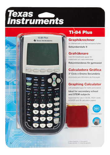 Acco Ti-84 Plus - Texas Instruments Calculadora Gráfica