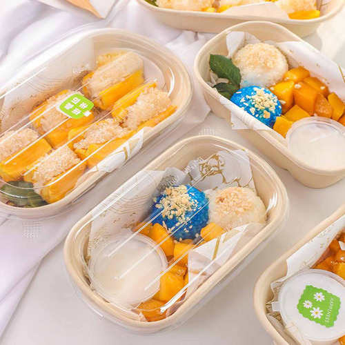 Caja De Embalaje, Lonchera Desechable, Caja De Almuerzo De B