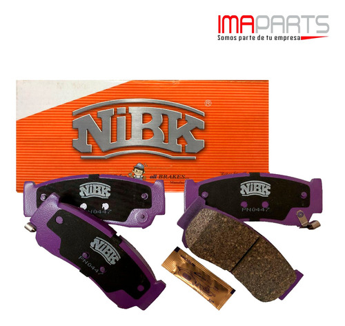 Pastillas Freno Traseras Japonesas Maxus T60 2.8 Marca Nibk