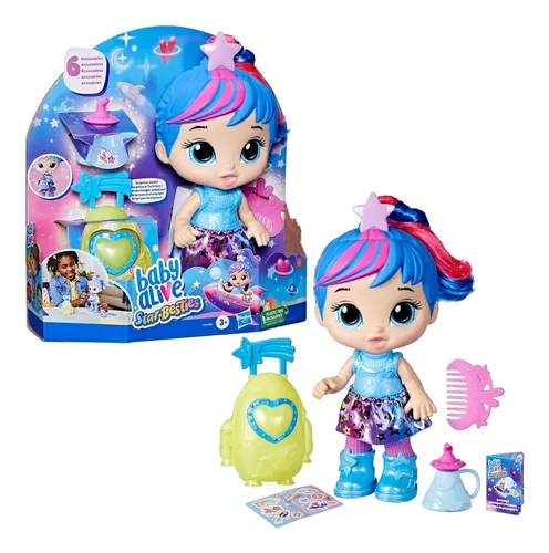 comprar Baby Alive Star Besties Stellar Skylar Muñeca Y Accesorios