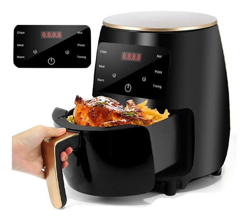 Olla Freidora Aire Caliente Sin Aceite Air Fryer 6 Litros