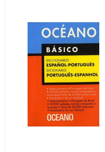 Diccionario Oceano Basico Español-portugues