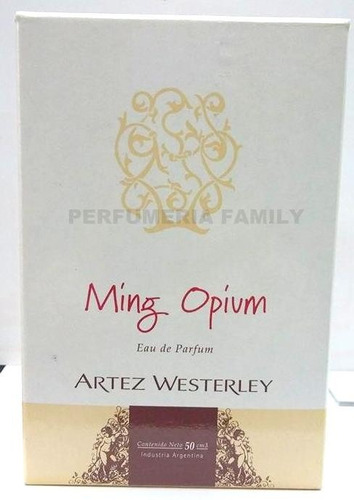 Ming Opium De Artez Westerley Perfume Original X50ml Distr. Oficial Perfumeria Family