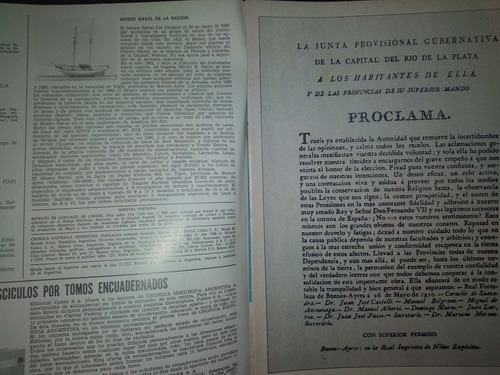 Revista Cronica Argentina N8 Fusilamiento De Linierns (Usado)