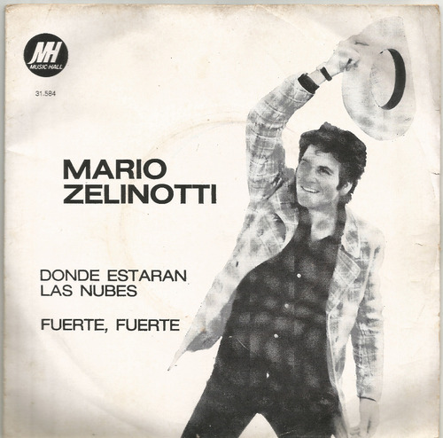 Mario Zelinotti / Donde Estaran Las Nubes - Simple Con Tapa