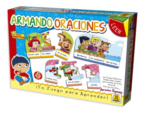 Juego Didactico Armando Oraciones Aprende Jugando Lectura 