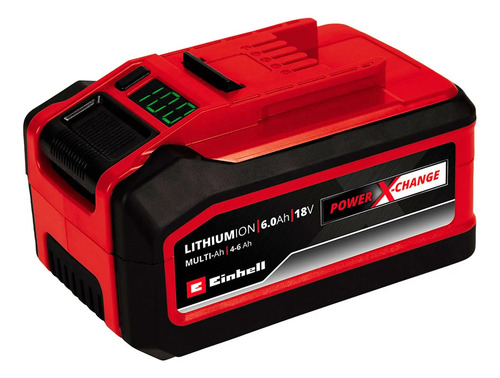 Batería Einhell 1350w 18.2x8.2 Cm Multi-ah Rojo