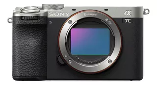 Câmera Mirrorless Sony A7cii Prata 33mp Full-frame 4k Wi-fi
