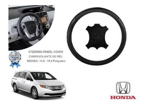 Funda Cubrevolante Negro Piel Honda Odyssey 2015