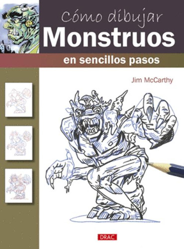 Libro Cómo Dibujar Monstruos En Sencillos Pasos