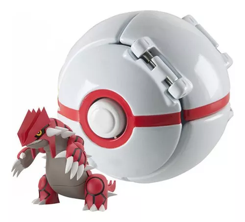Groudon Pokémon Pelúcia 23x30cm Lendário Kyogre Rayquaza