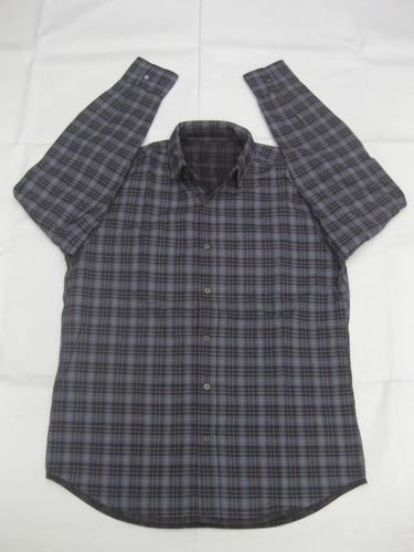 Camisa De Franela Doble Vista Nicoby Talla M