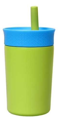 Vaso De Acero Inoxidable Con Pajita De Doble Pared De 12 Oz