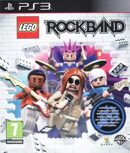 Jogo Lego Rock Band Playstation 3 Ps3 Pronta Entrega Game Cd