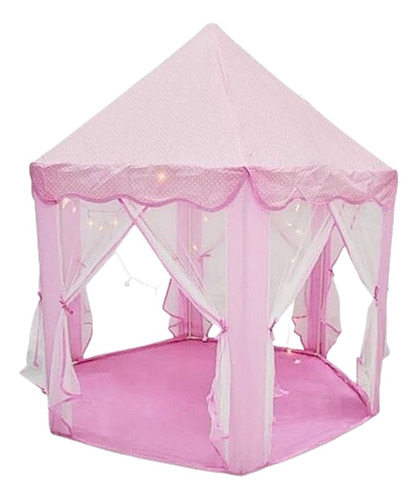 Cabana Infantil Barraca Iluminada Led Princesa Menina Linda