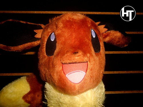 Imagen 3 de 10 de Pokemon, Eevee, Peluche, Marca Build A Bear, 15 Pulgadas