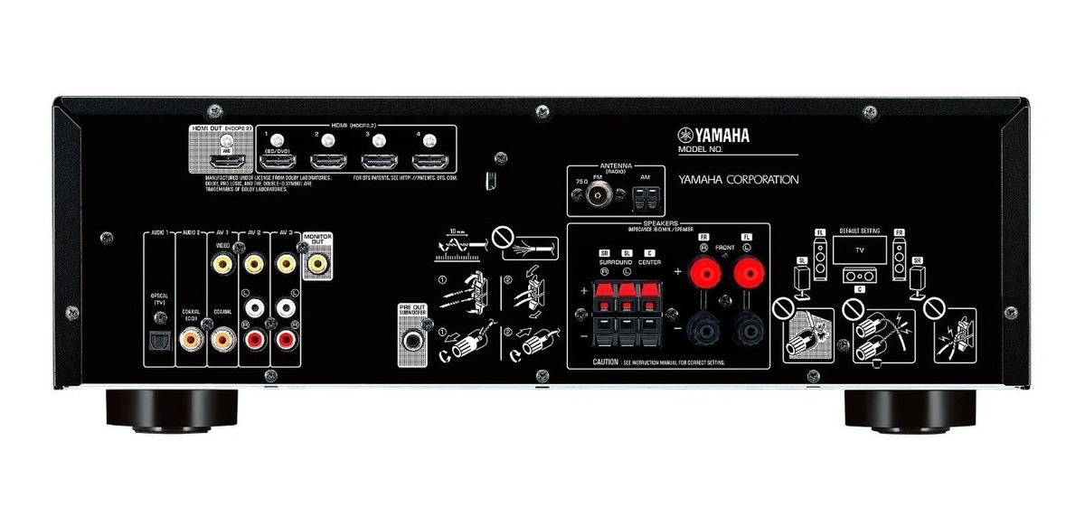 Yamaha Rx-v383 + Bafles Yamaha Ns-50f Nuevo Oferta | Envío gratis