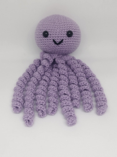 Pulpo De Apego Amigurumi 