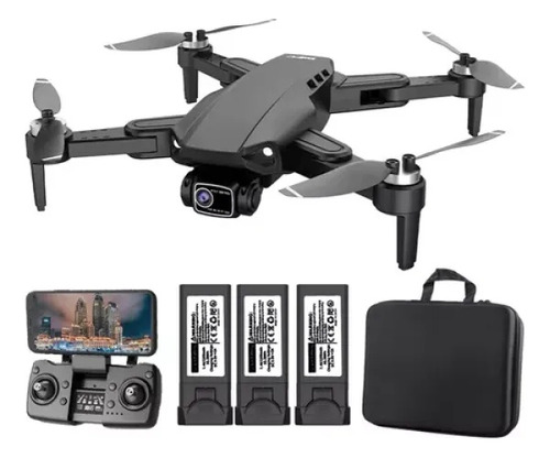 Mini Drone L900 Pro Se Con Cámara 4k Negro 5ghz 2 Baterías