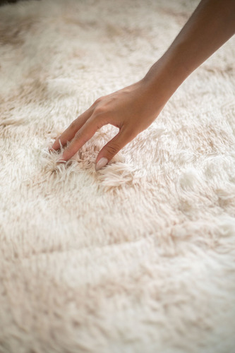 Alfombras Nórdica Pelo Largo 140x200 Cm Green Bazar Living Ancho 140 cm Color Coral claro Largo 200 cm