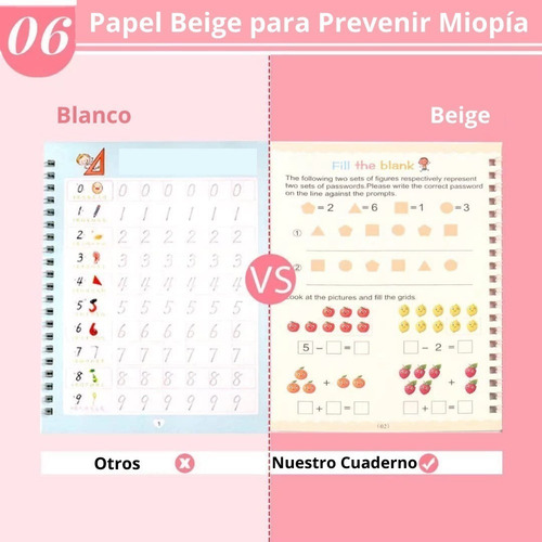 Kit Cuadernos De Caligrafía Reutilizables