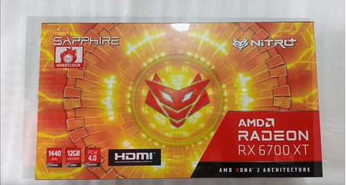 Sapphire Nitro+ Radeon Rx6700 Xt 12gb