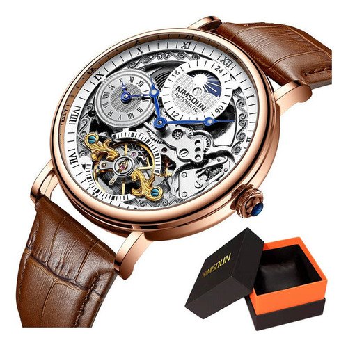 Reloj Tourbillon Mecánico Clásico Kimsdun 2028a