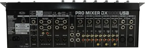 Dx2000usb Mixer P/ Dj Behringer Dx2000 = Djx900 Djx750 | MercadoLivre