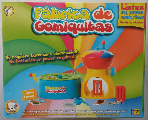 Fabrica De Gomiquitas Gomitas La Original De Kreisel Sellado