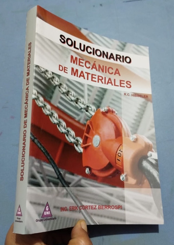 Libro Solucionario Mecánica De Materiales Hibbeler Erik Cort