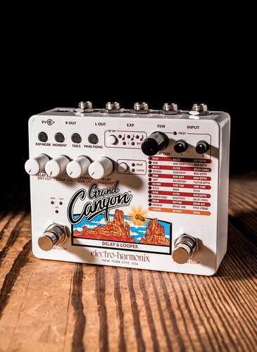 Pedal Grand Canyon Delay & Looper Ehx C/ -e & Cor Única