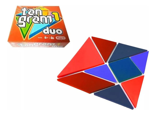 Juego De Mesa De Ingenio Tangram 1 Duo Nupro