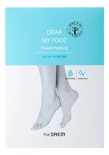 Mascarilla Exfoliante Para Pies Dear My Foot Power Peeling