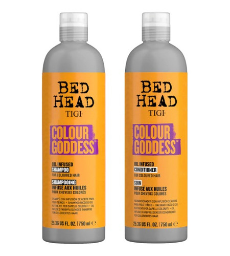 Shampoo Y Acondicionador Colour Goddess Tigi Bed Head 750ml