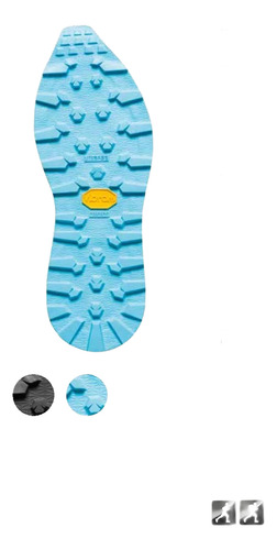 Suela Vibram Zegalite Resolado Zapatillas Trail Run Senderis