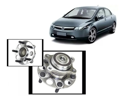 Cubo De Roda Traseiro Honda New Civic 2008 2009 2010 C/abs 