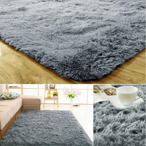 Modern Shag Area Alfombras Mullidas Antideslizante Alfombra