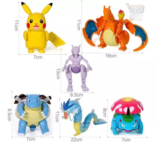 1 Pokebola + 1 Pokemon Grande Brinquedo Boneco Barato Natal