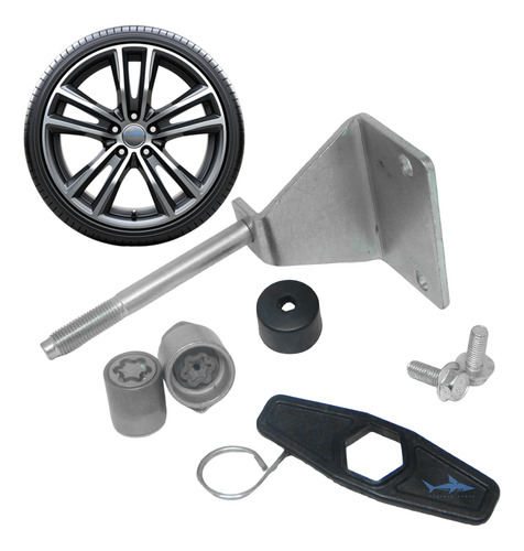 Antifurto De Estepe Sparelock Para Pickup / Caminhonete