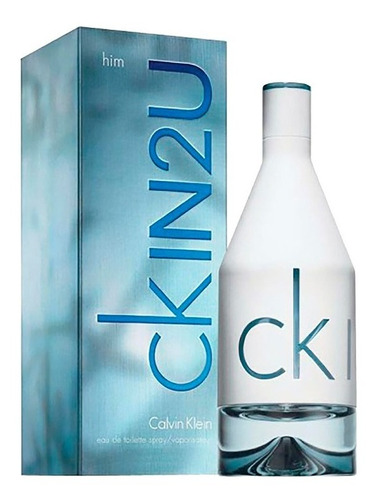 Perfume Calvin Klein Men Him Hombre Ck In2u 100ml Nuevo Edt 