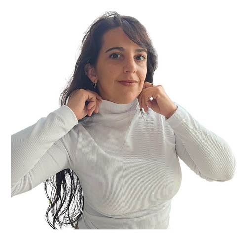 Polera De Mujer Ropa Térmica De Morley Frisada Frisada Dama