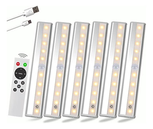 Under Cabinet Lighting Wireless, 48 Led 15 Colors Chang...