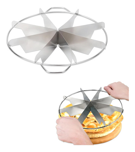 Cortador De Tartas Con 8 Compartimentos