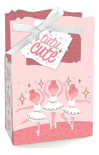 Big Dot Of Happiness Tutu Cute Ballerina - Ballet Birthday P