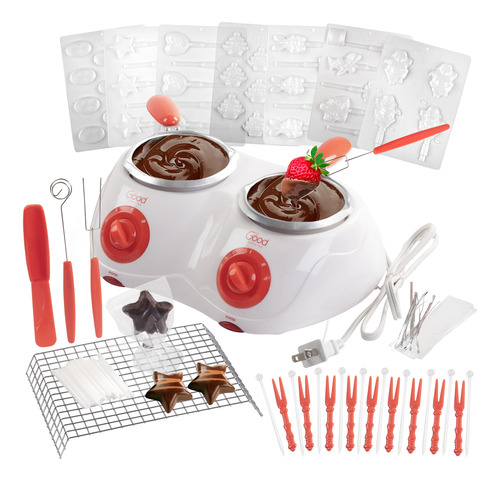 Good Cooking, Olla Para Fondue De Chocolate, Parent, Blanco